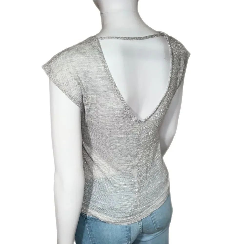 Charlotte Russe Lurex Sparkle Top